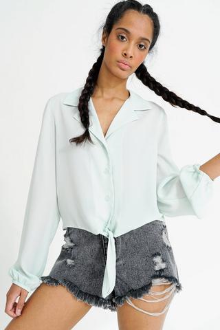 Tie Front Shirt