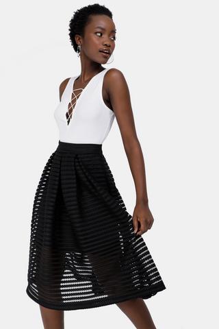 Black skirt shop mr price