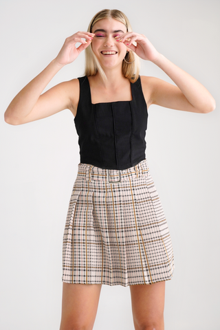 Pleated Skirt