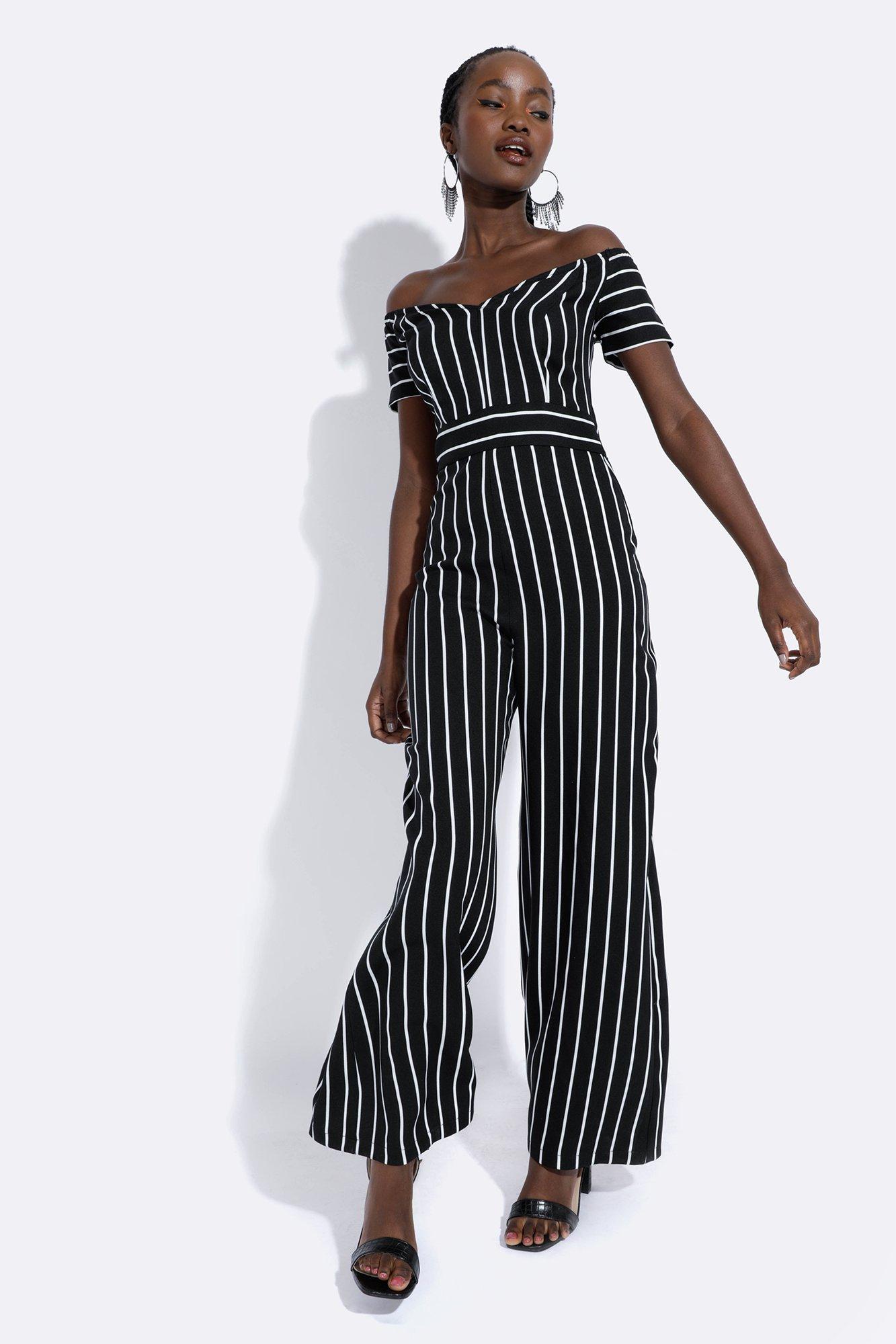 Stripe Jumpsuit