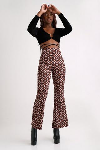 Flare Leg Pants 
