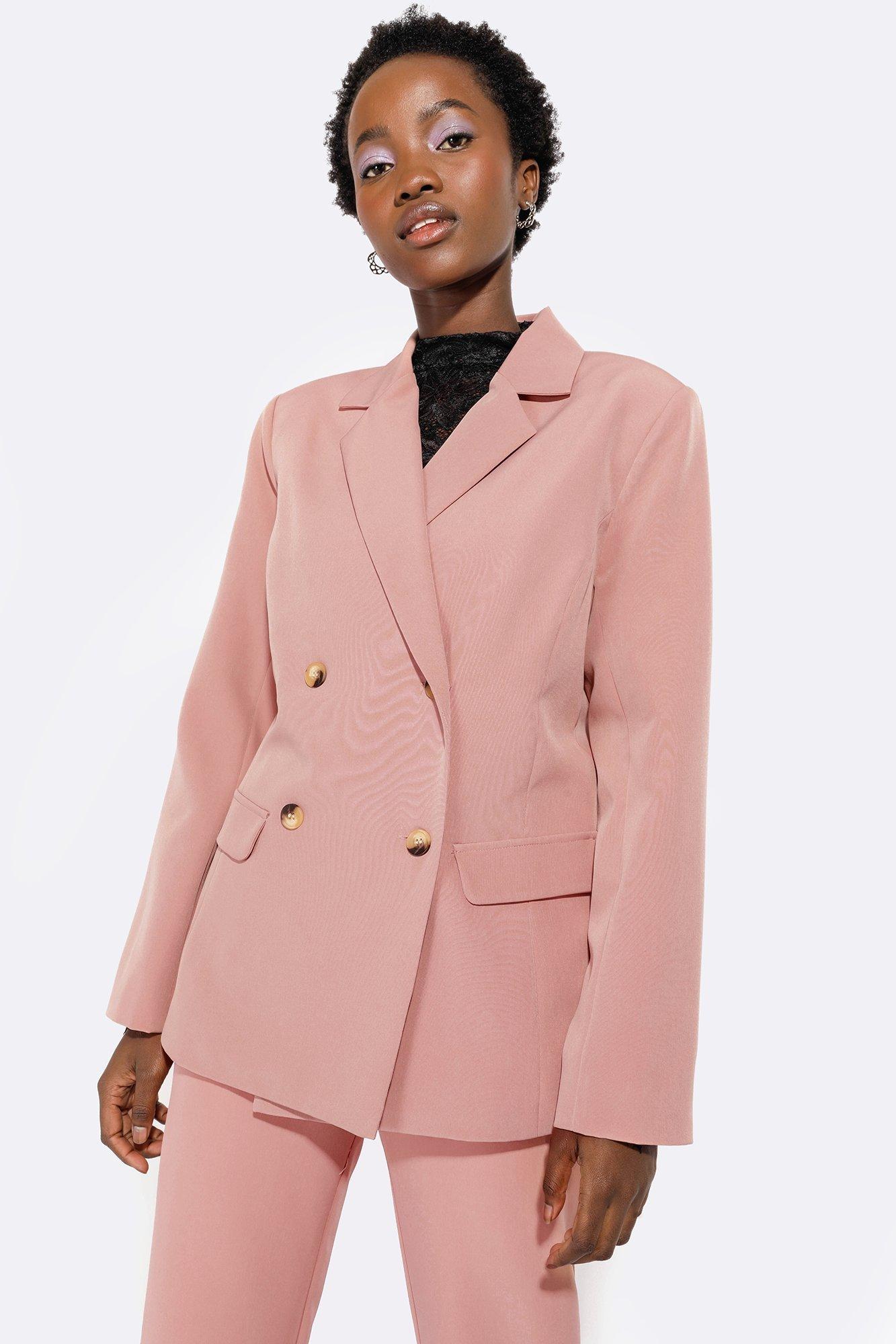 double swoosh blazer