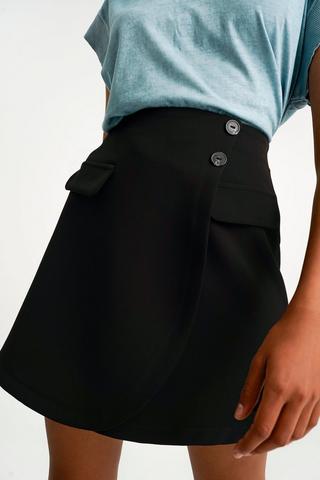 Mini Wrap Skirt