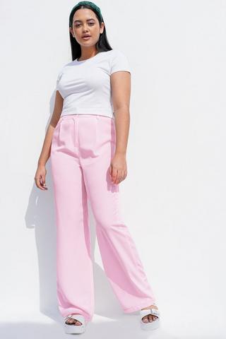 Satin Wide Leg Pants