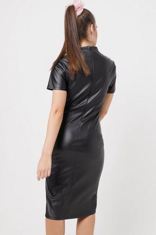 Turtle Neck Bodycon Dress
