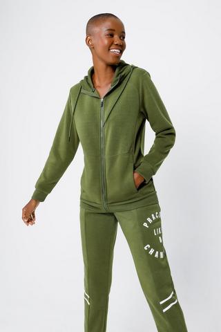 Zip Through Hoodie
