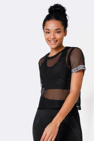 Mesh Crop Top