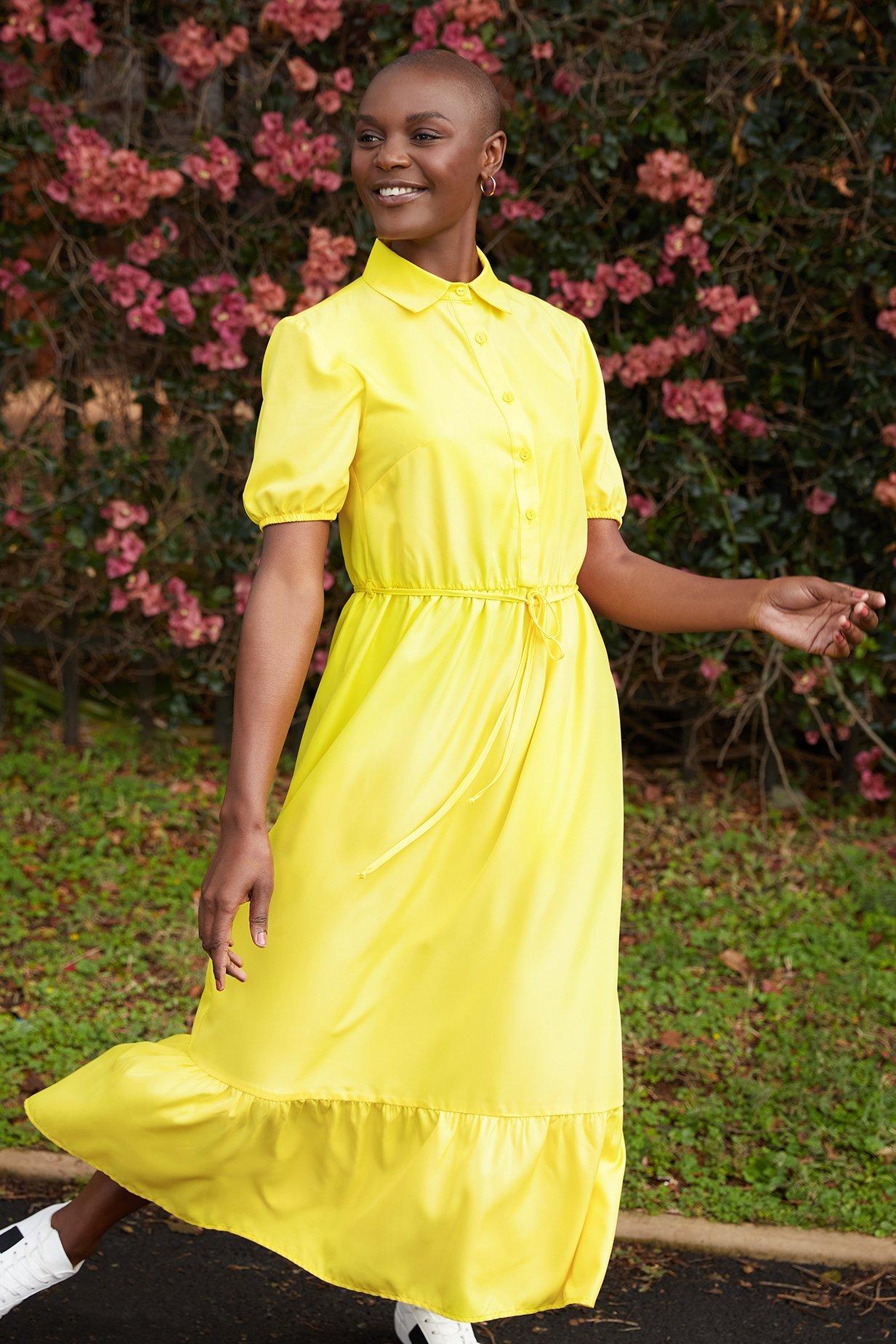 Yellow dresses store at mr price