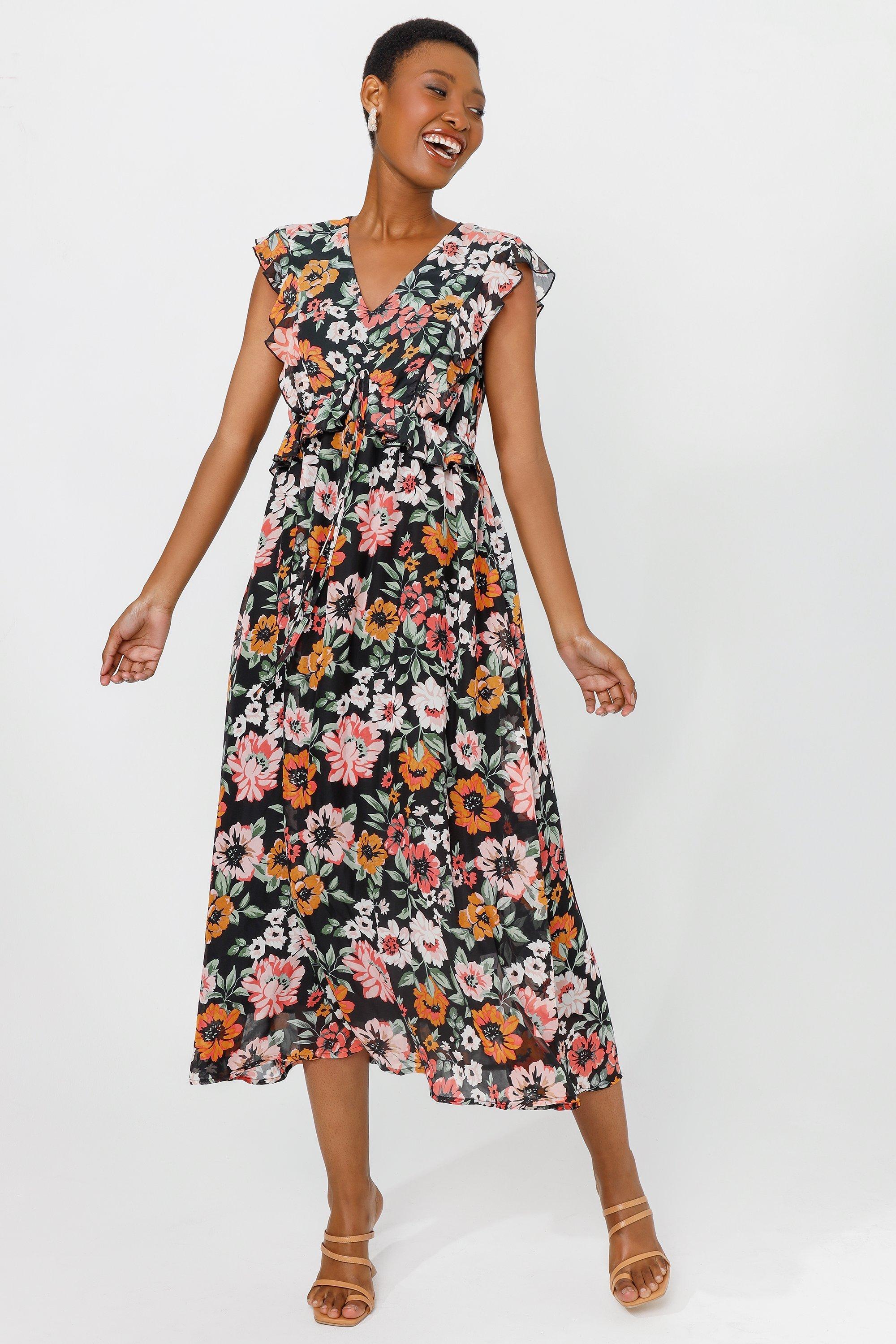 Floral dress near clearance me