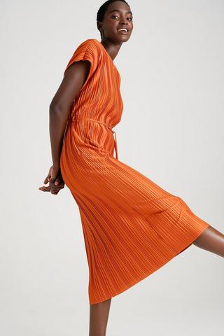 Pleated Dress
