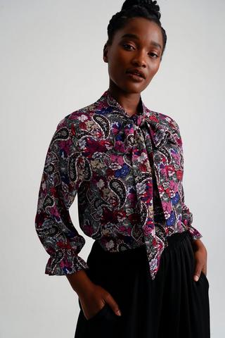 Tie Front Blouse