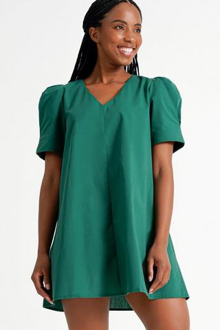 Puff Sleeve Dress