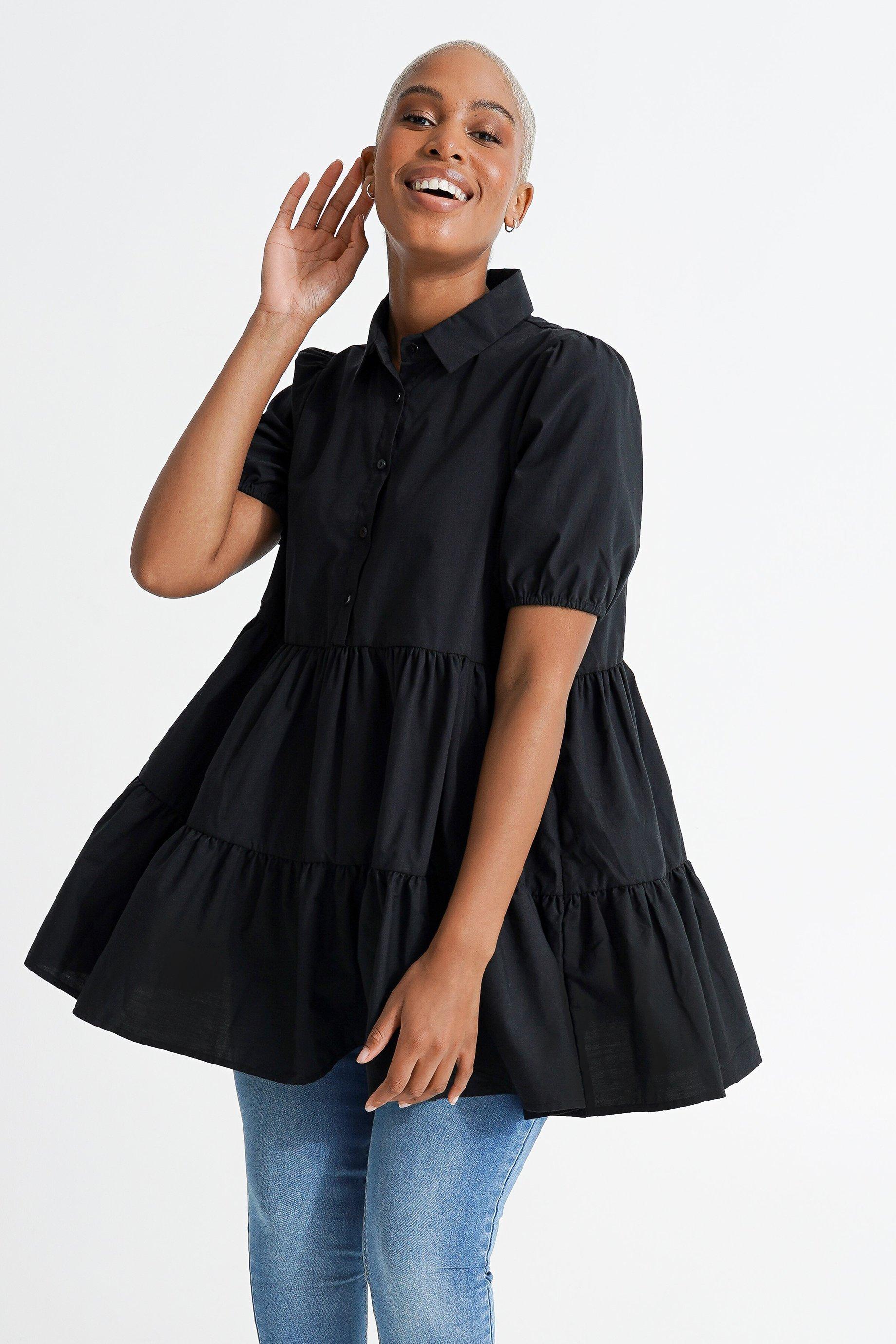 トップス Misha&Puff Ruffle Tunic Dress 10Y Shirt Tunic Dress