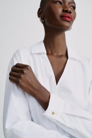 Poplin Tunic Dress