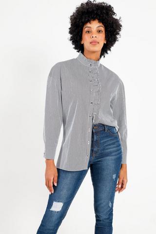 Poplin Stripe Shirt