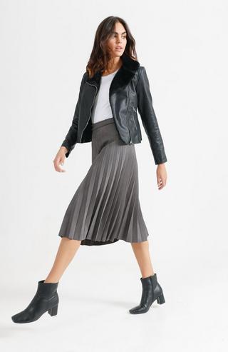 Pleated Skirt