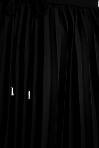 Pleated Midi Skirt