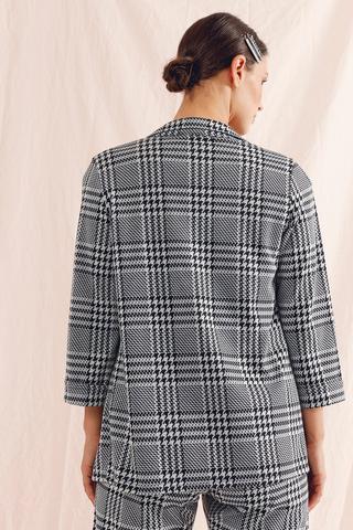 Houndstooth Blazer