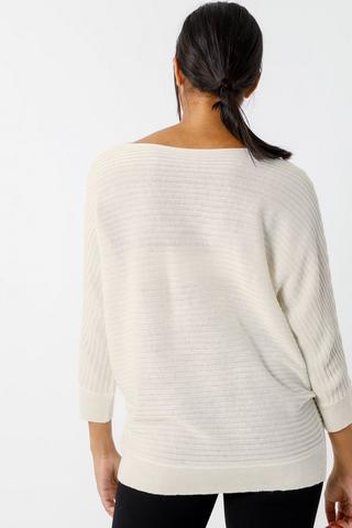 Batwing Knit Pullover