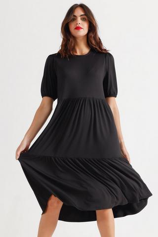 Knit Trapeze Dress