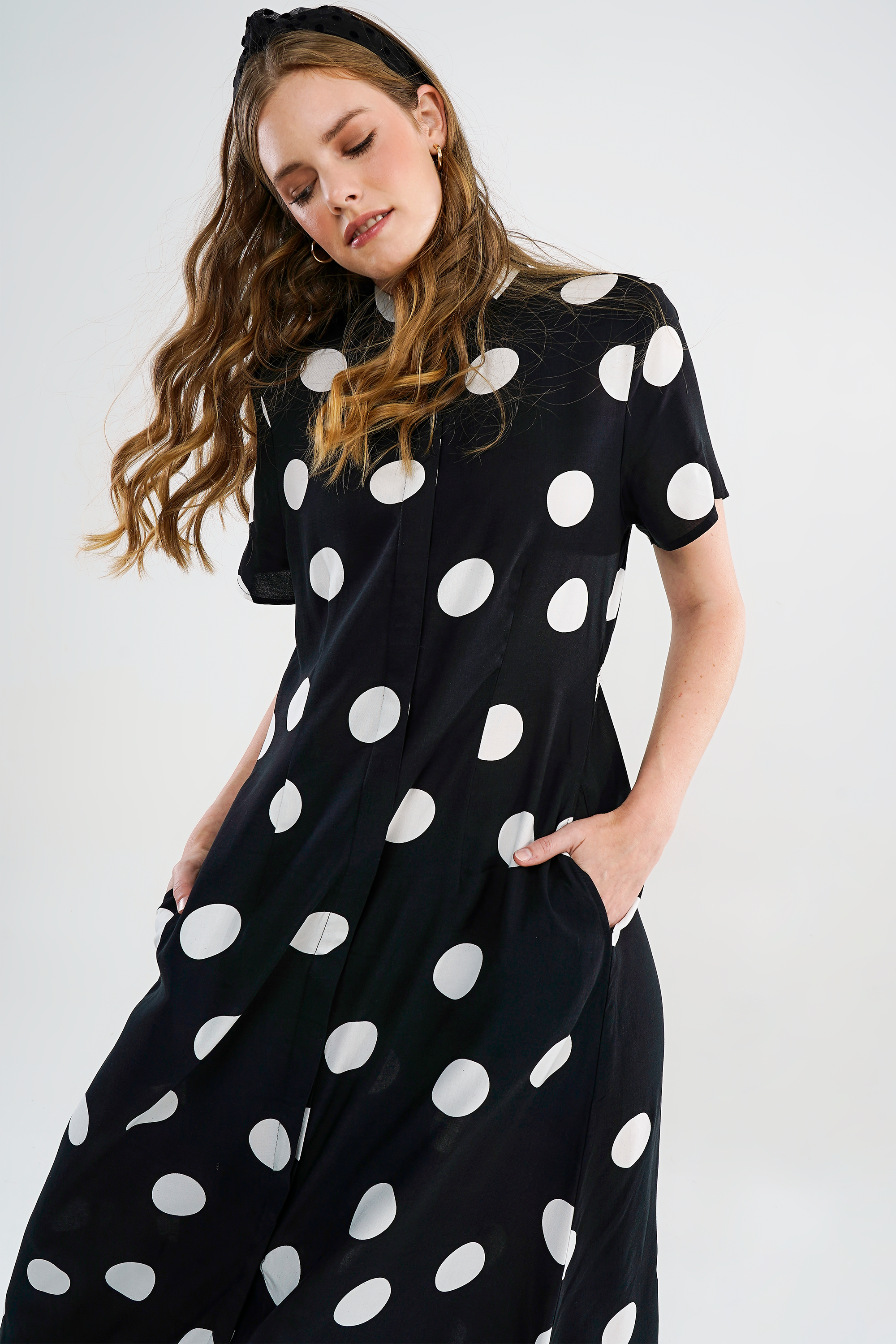 Polka dot store dress mr price