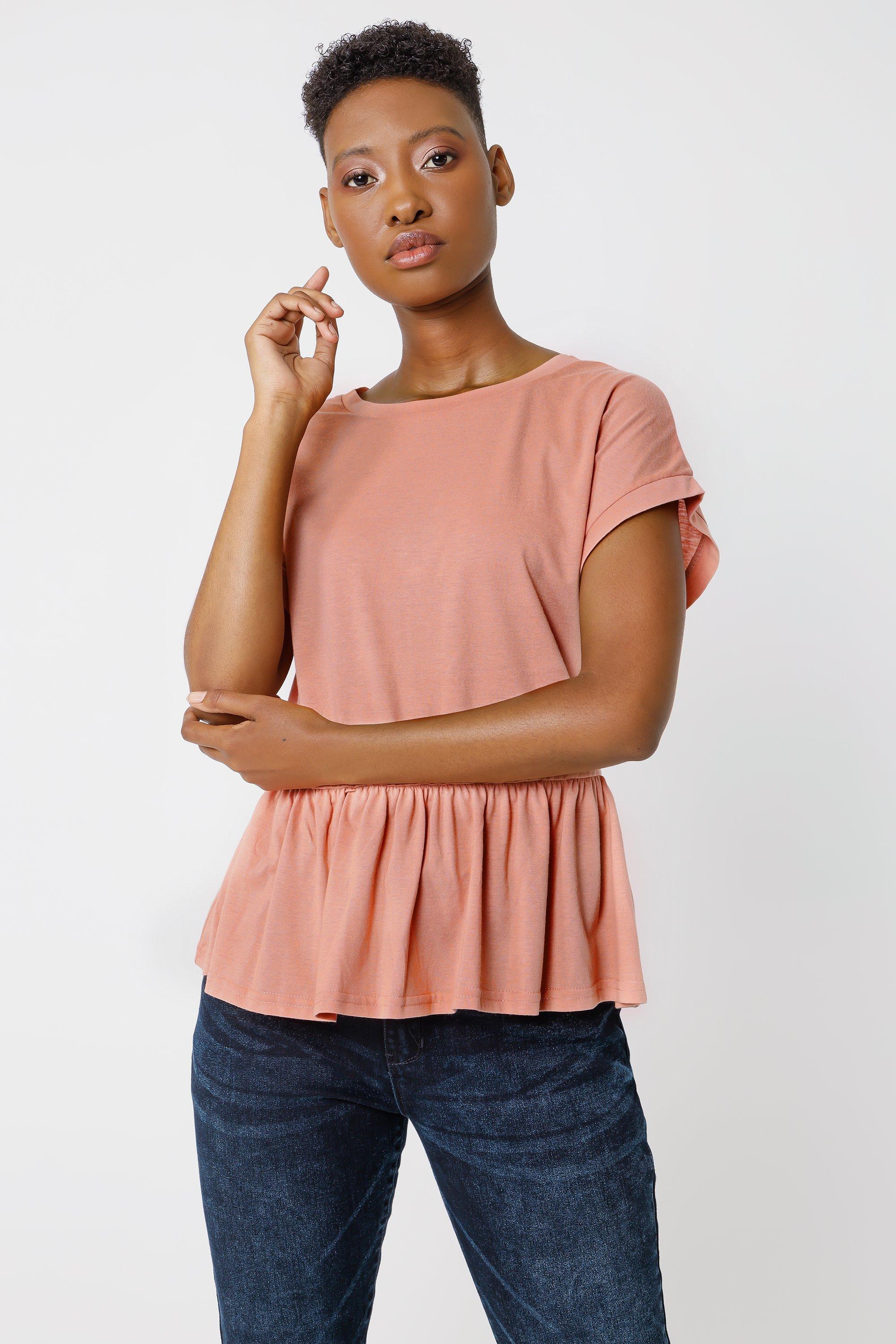 T shirt sales peplum top