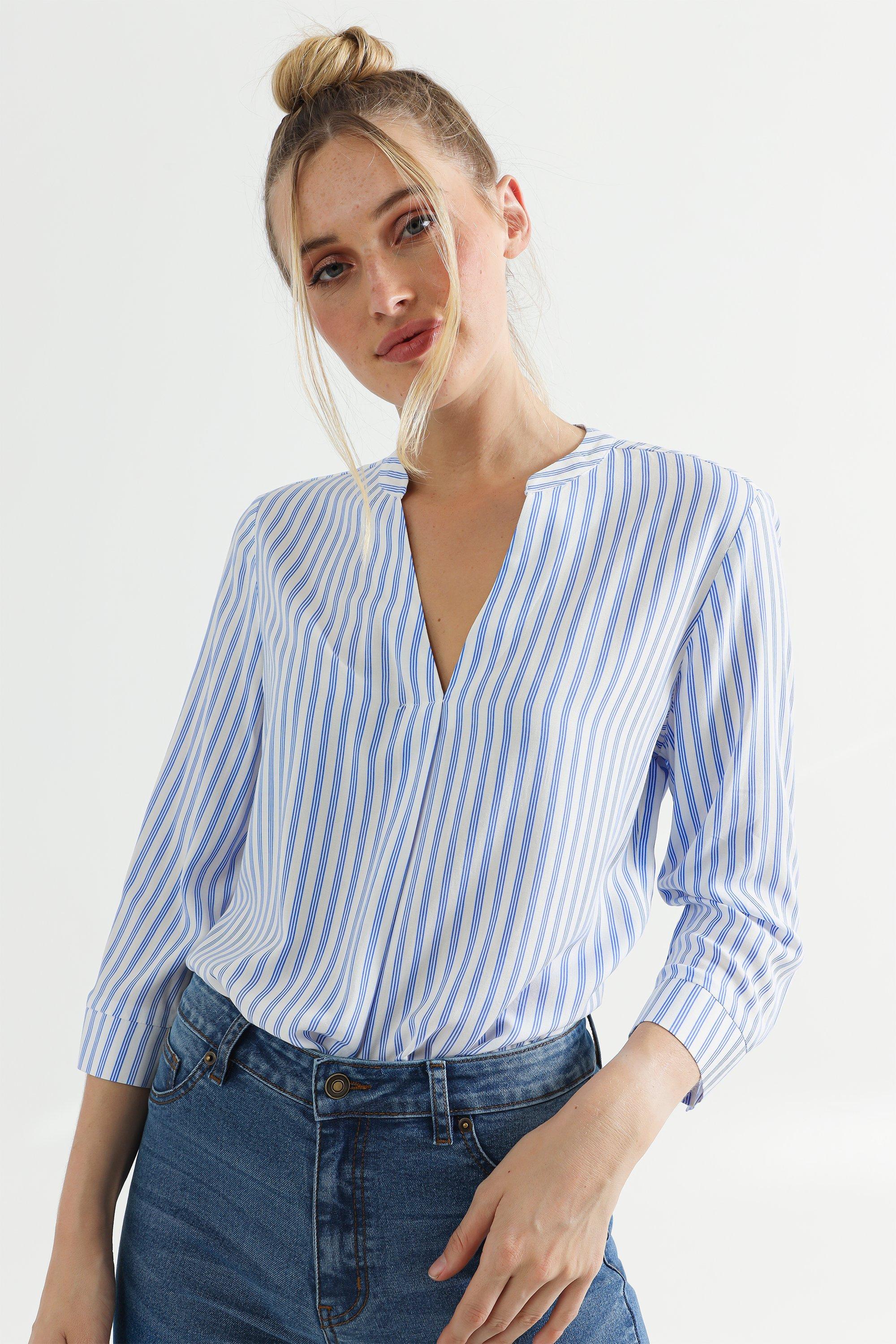 Henley Blouse