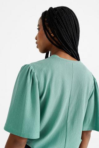 Flutter Sleeve Blouse