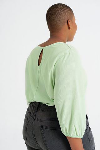 Balloon Sleeve Top