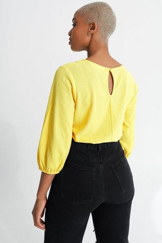 Balloon Sleeve Top