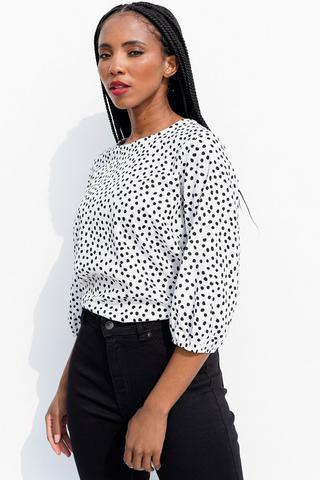 Puff Sleeve Blouse