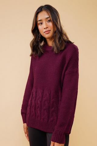 Cable Knit Pullover