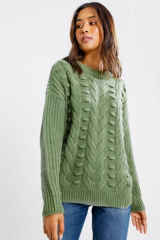 Cable Knit Pullover