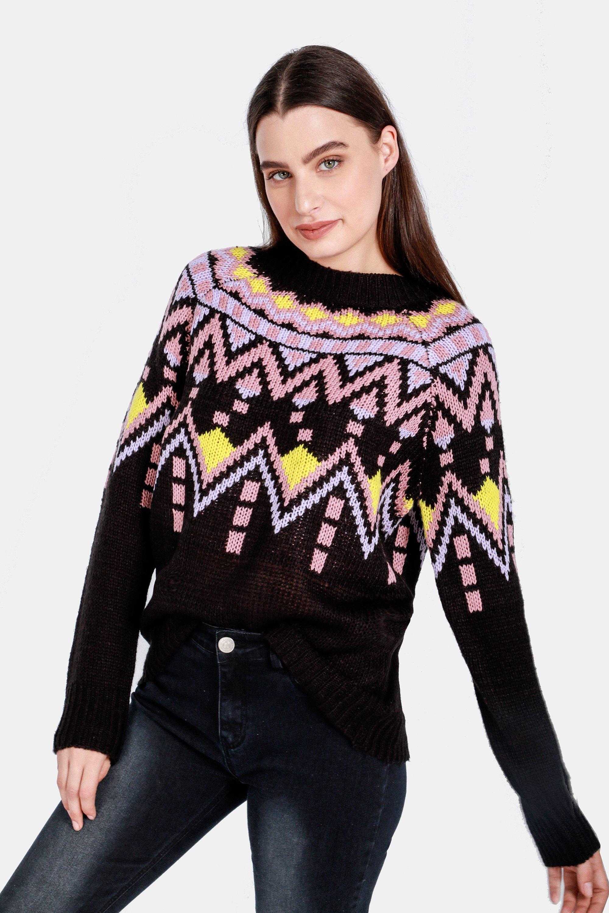 Patterned Pullover