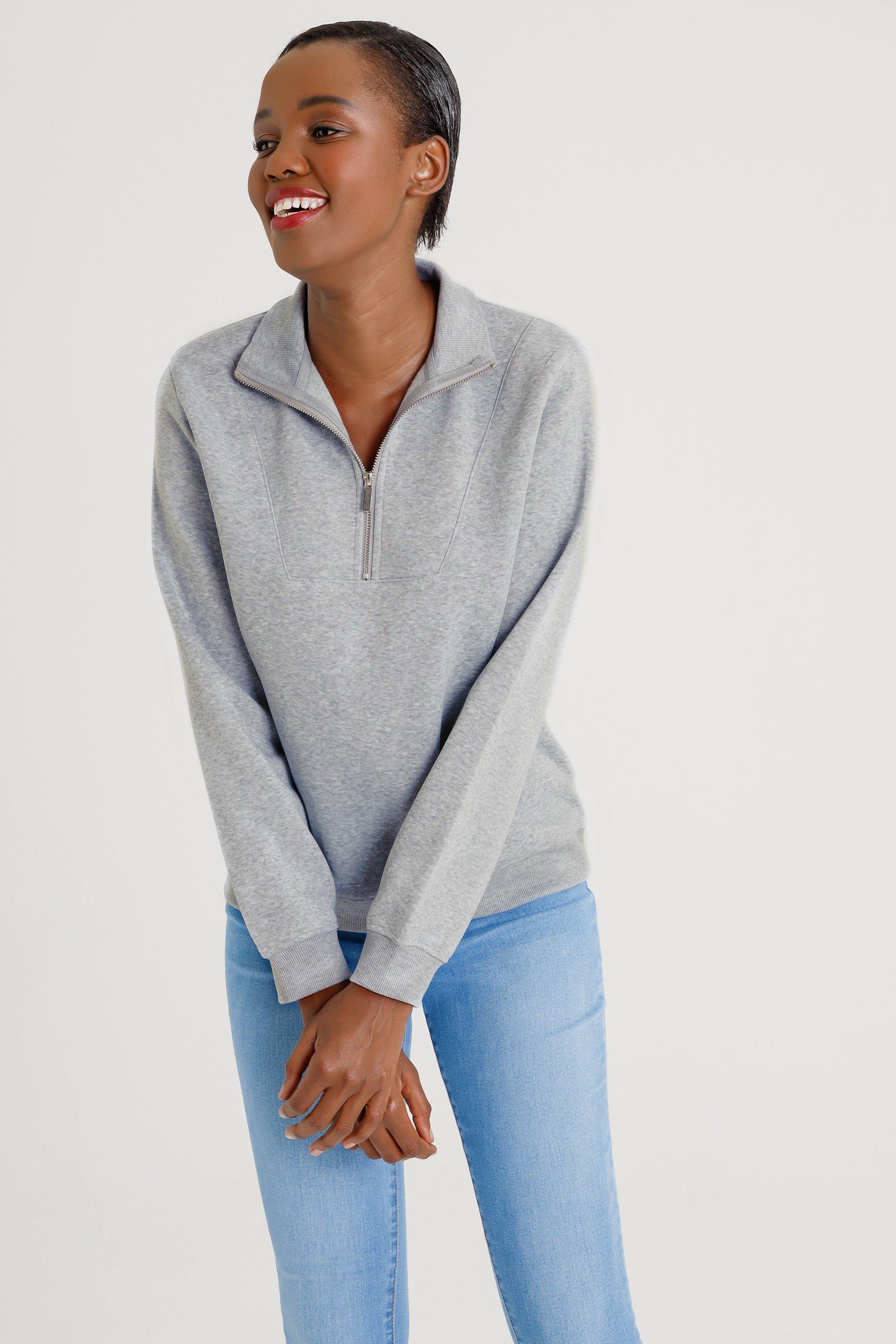 Quarter Zip Active Top