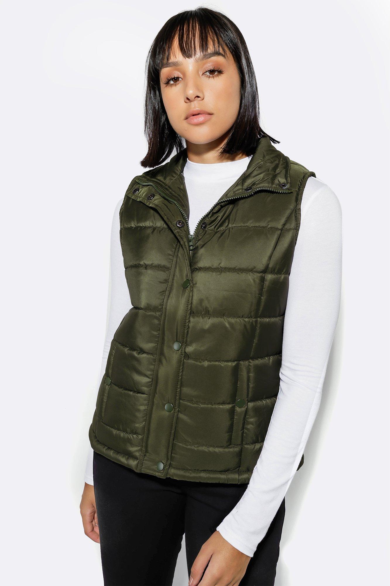 Sleeveless Puffer Jacket