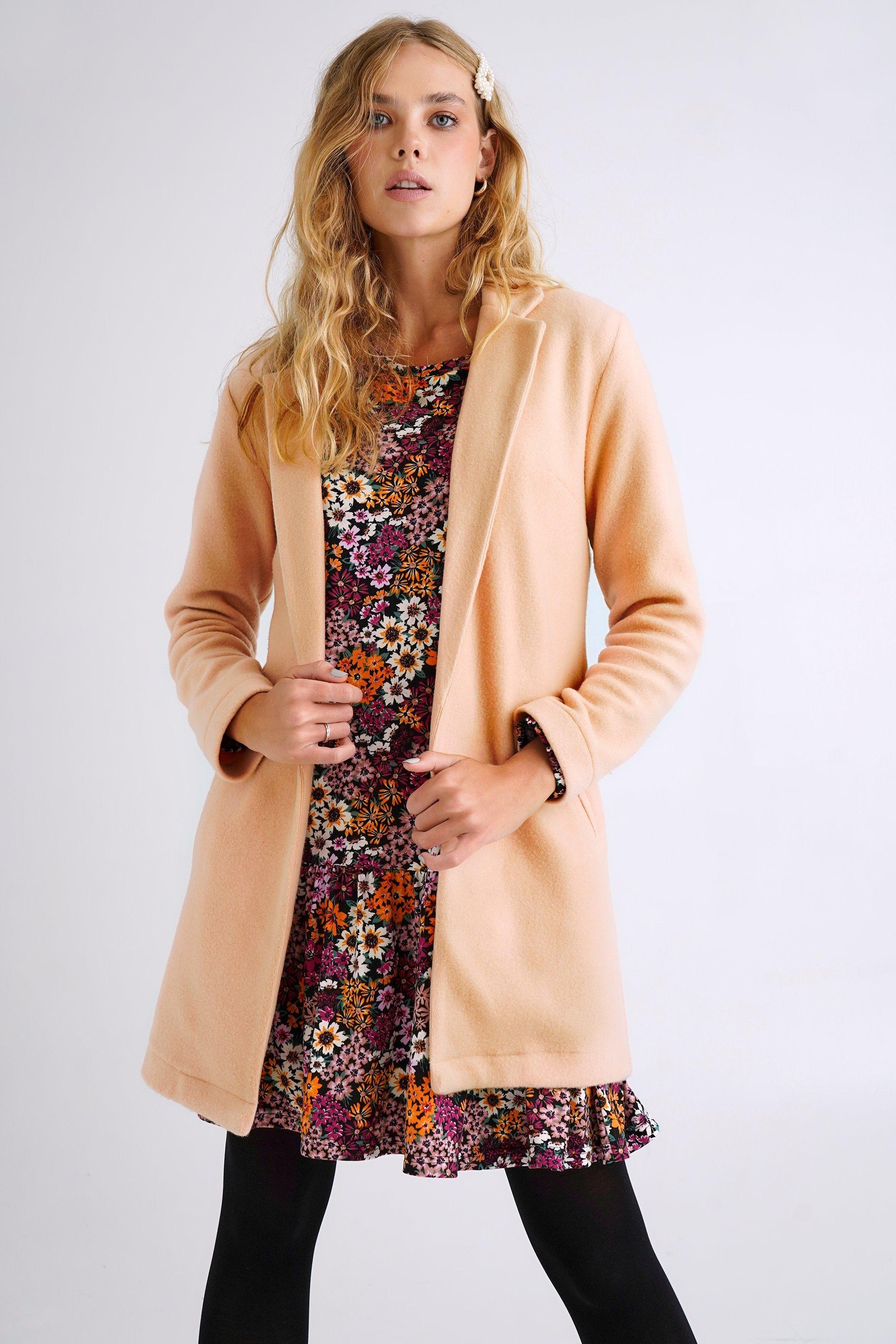 Pieces - Pcriley Ls Blazer - 4890063 Hot Fudge Melange main image 1
