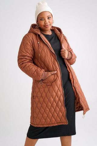 Long length puffer online coat