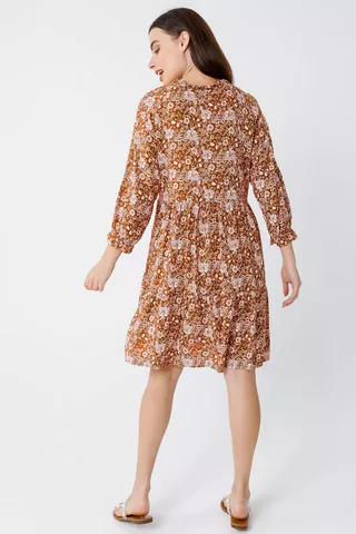 Floral Trapeze Tunic