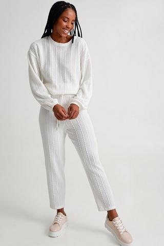 Textured Pants