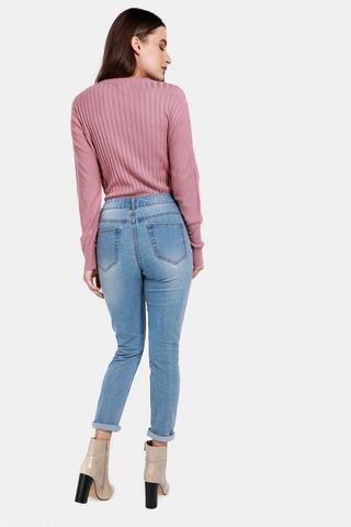 Abraised Skinny Jeans