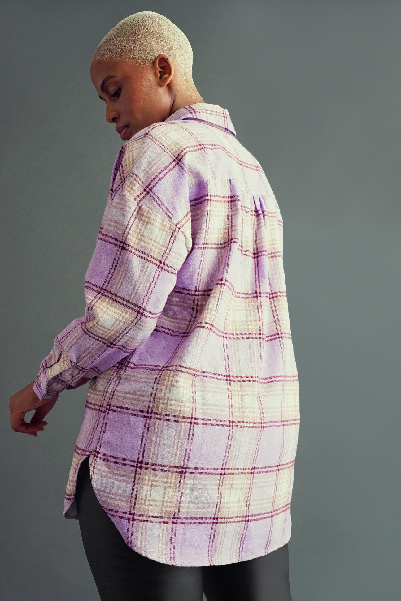 Oversized Check Shirt