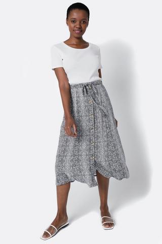 A line hotsell skirt midi pattern