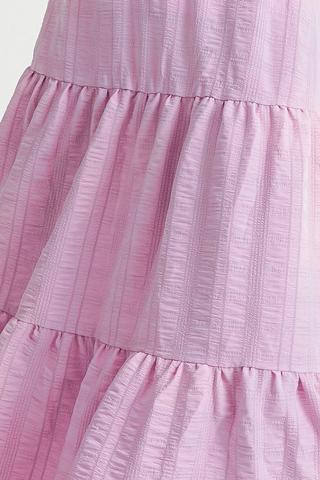 Tiered Midi Skirt