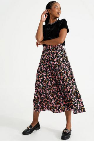 Tiered Skirt