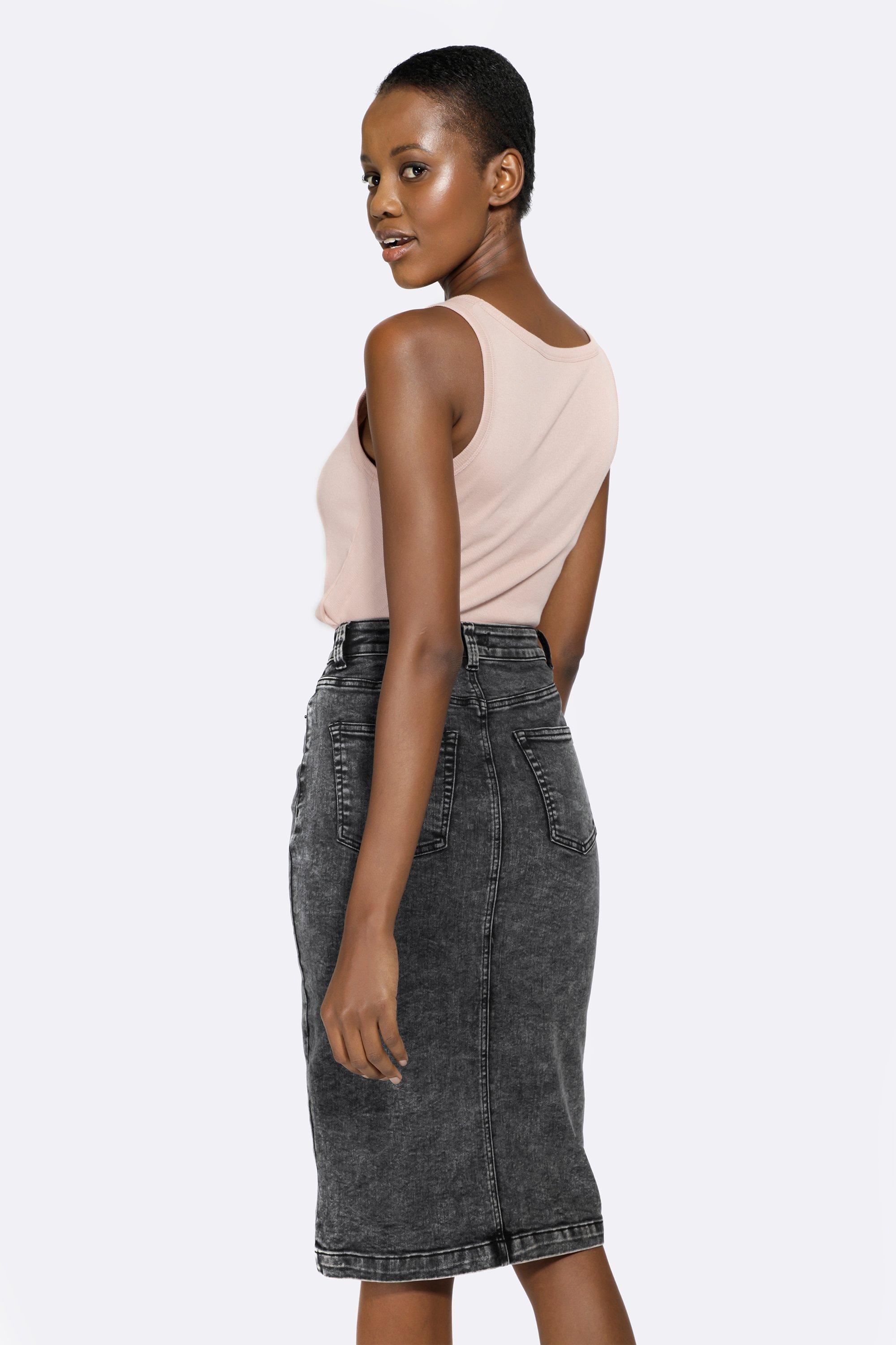 Levis denim hotsell pencil skirt