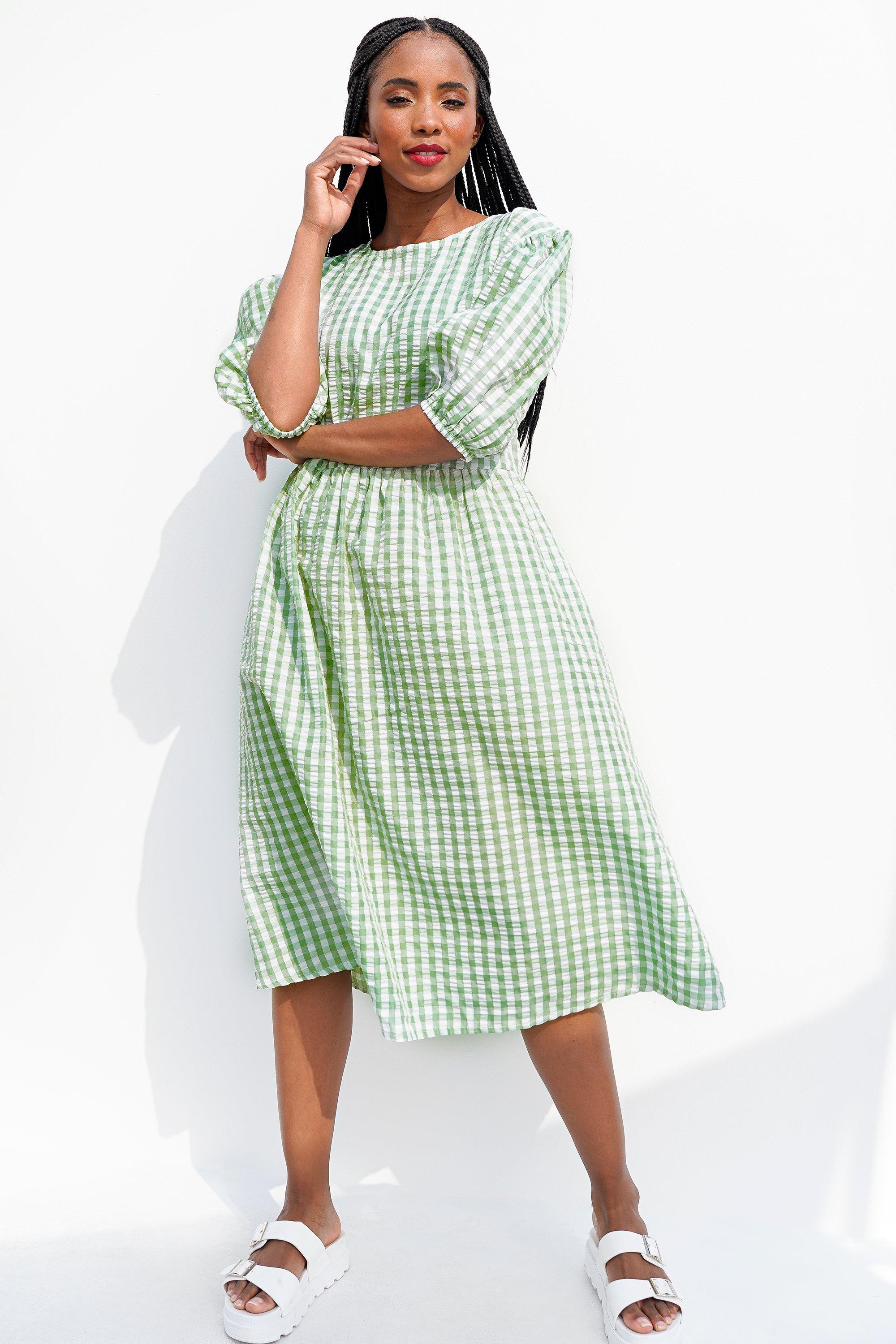 ワンピース Misha & Puff Esme Dress 2y Puff Sleeve Dress