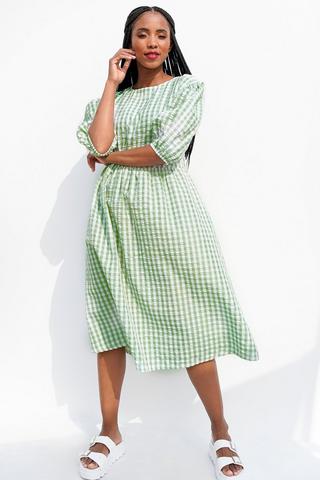 Puff Sleeve Dress