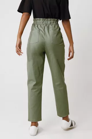 Paperbag Tappered Pants