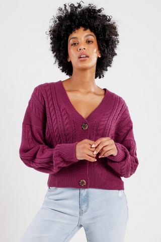 Cropped Cardigan